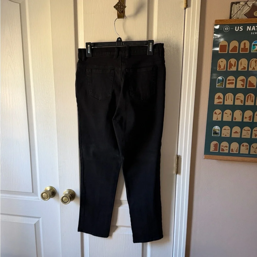 C14 Bill Blass Black Jeans - Picture 2 of 3